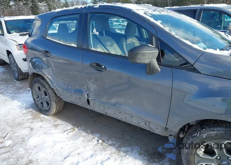 2018 Ford Ecosport S from USA, damaged, VIN MAJ3P1RE1JC244176